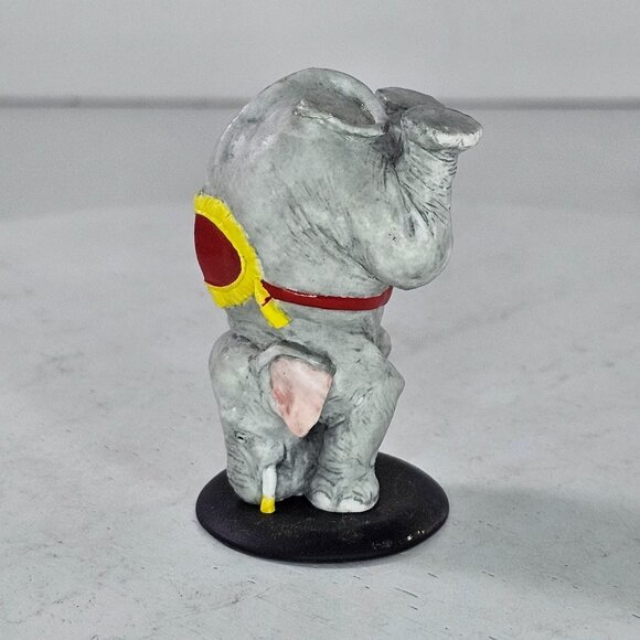 Vintage Circus Museum Of Vienna Elephant Performing Porcelain Figurine - Picture 3 of 7